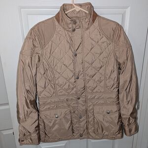 Ralph Lauren Beige Quilted Jacket